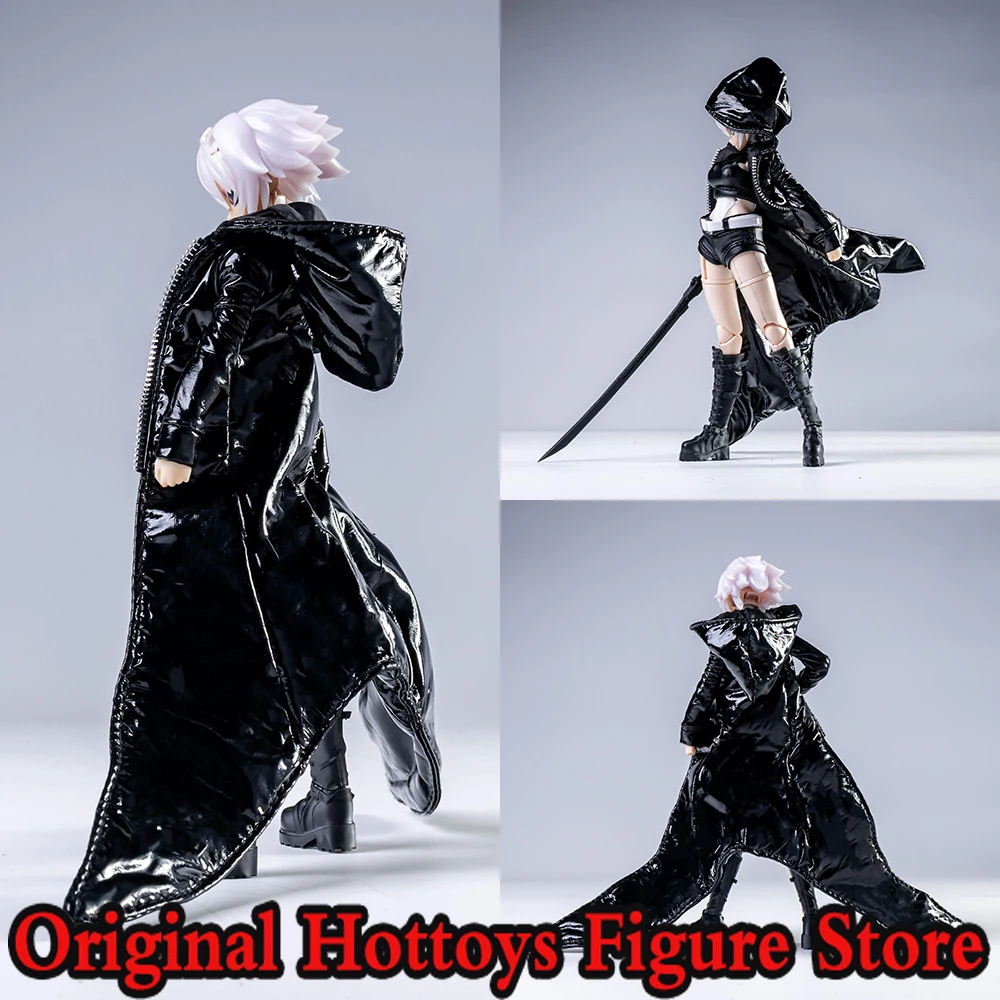 In Stock A010 1/12 Scale Female Soldier Clothes Set Darkstone Warrior Casual Cloak Fit 6-inches Action Figure Model Doll