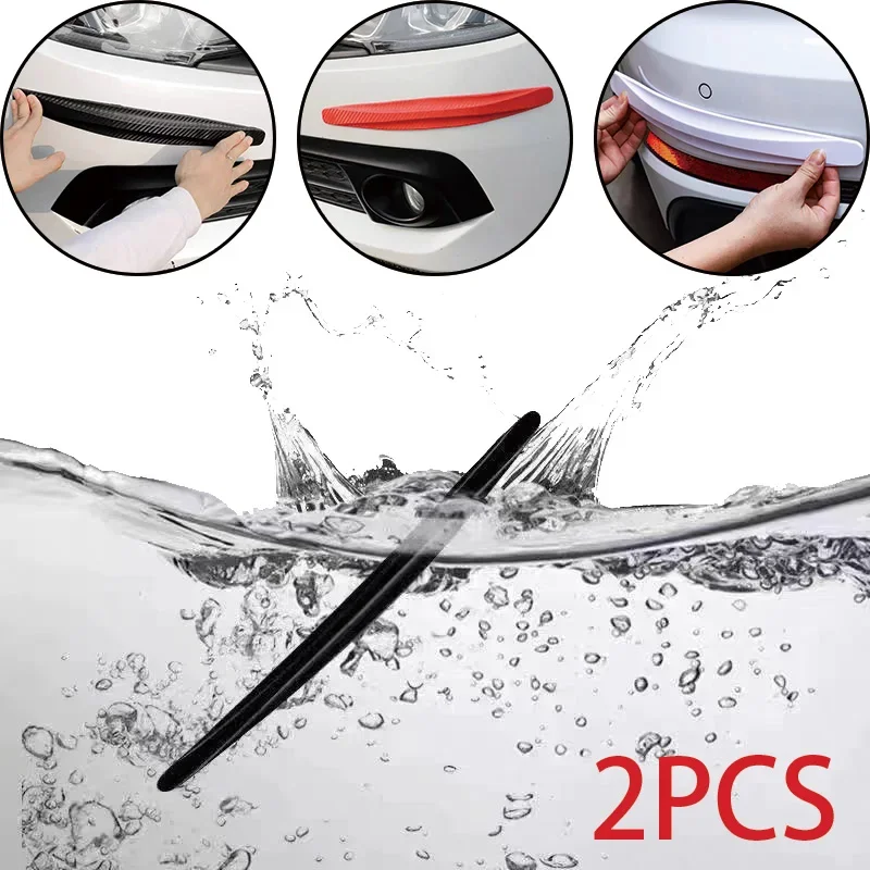 

Новинка 2 шт. полоса для бампера, автомобильного зеркала заднего вида, защита от царапин на корпусе автомобиля с полосой для бампера, автомобильные аксессуары