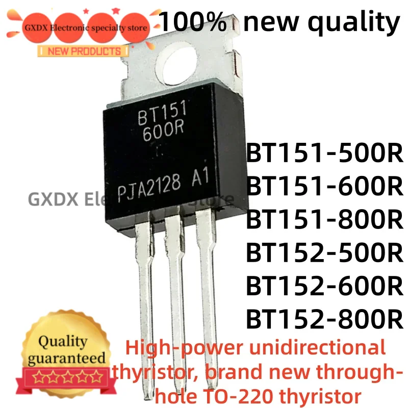 10-20Uds 100% nuevo BT152-800R BT151 BT152 BT151-500R BT151-600R BT151-800R BT152-500R BT152-600R TO-220 IC In Stock Wholesale
