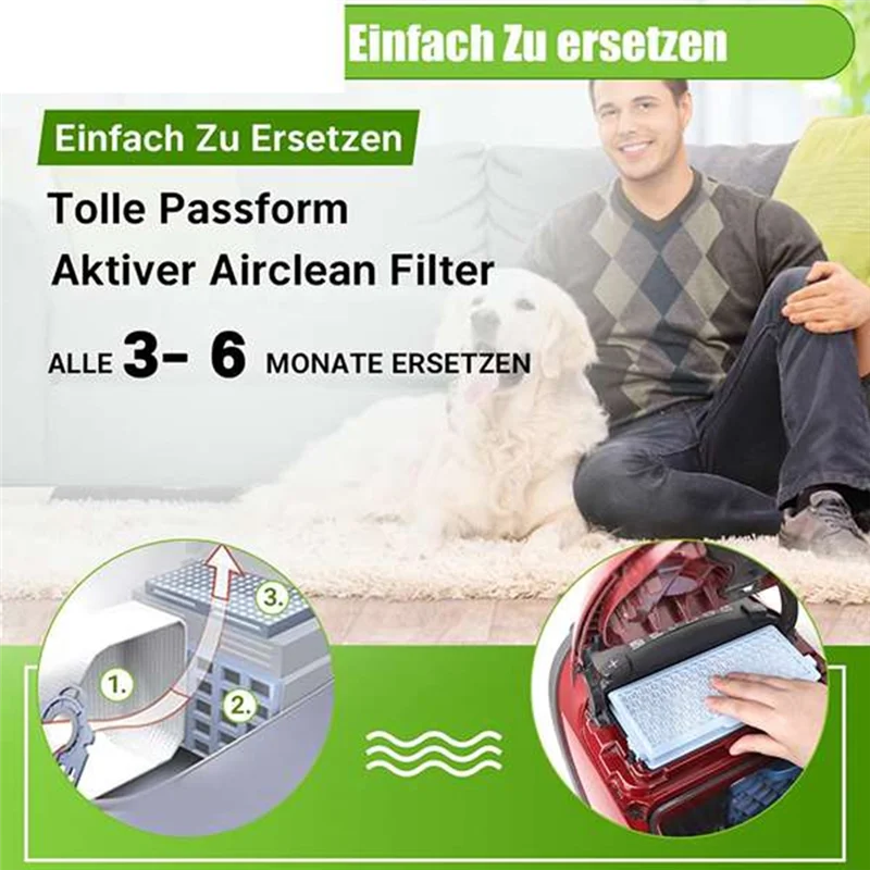 A05G-Hepa Filter Voor Compact C1 & C2 Compleet C2 & C3 S8340 S4000 S5000 S6000 S8000 Onderdelen