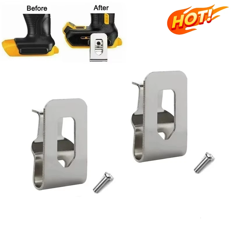 1pc Electric Drill Belt Clip Hooks For 18v 20v Drill Driver N268241 N169778 Dcd980 Hammer Impact Wrench Accessories Utility Tool