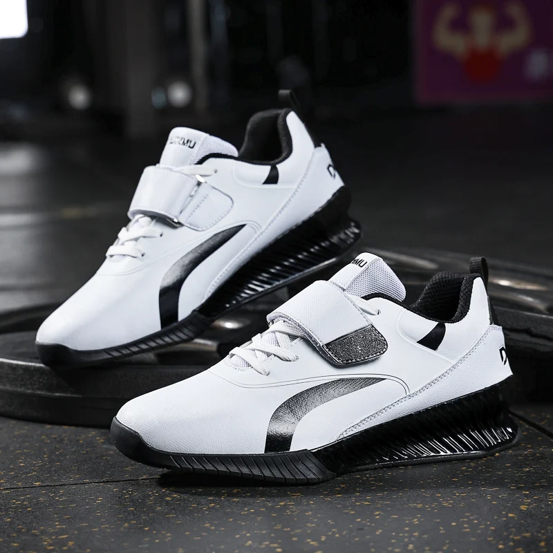 Erkek Profesyonel Halter Ayakkabıları Kapalı En Kaliteli Derin Squat spor ayakkabıları Dayanıklı Anti Kayma Erkekler Halter Spor Ayakkabı