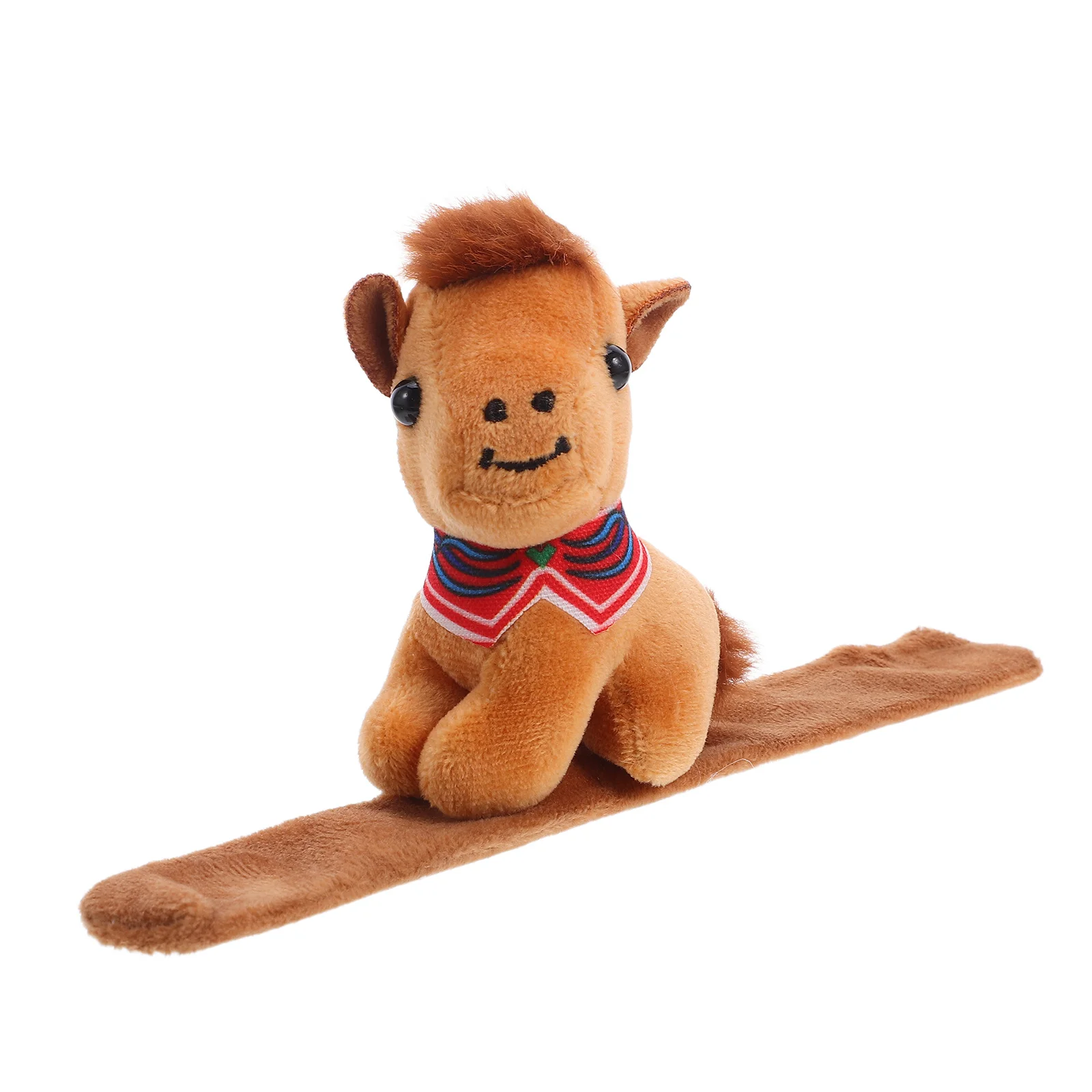 馬のスラップブレスレット ソフト小動物リストバンド 漫画スナップバンド キッズパーティー記念品 動物リストスラップバンド 旧正月