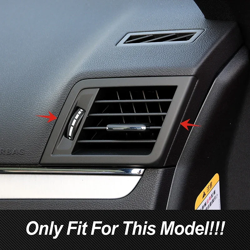 Car For Mercedes Benz E Class Coupe W207 C207 2009-13 Dashboard Air Condition Vent Outlet Frame Trim Interior Accessory Stickers