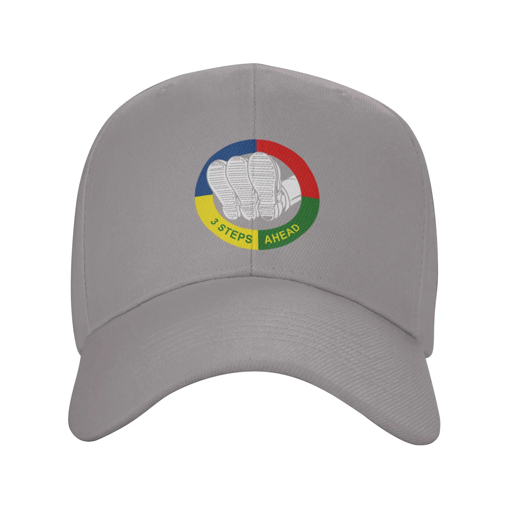 3 steps ahead Trendy Baseball Cap Sunny Day Mid Profile Dad Hat
