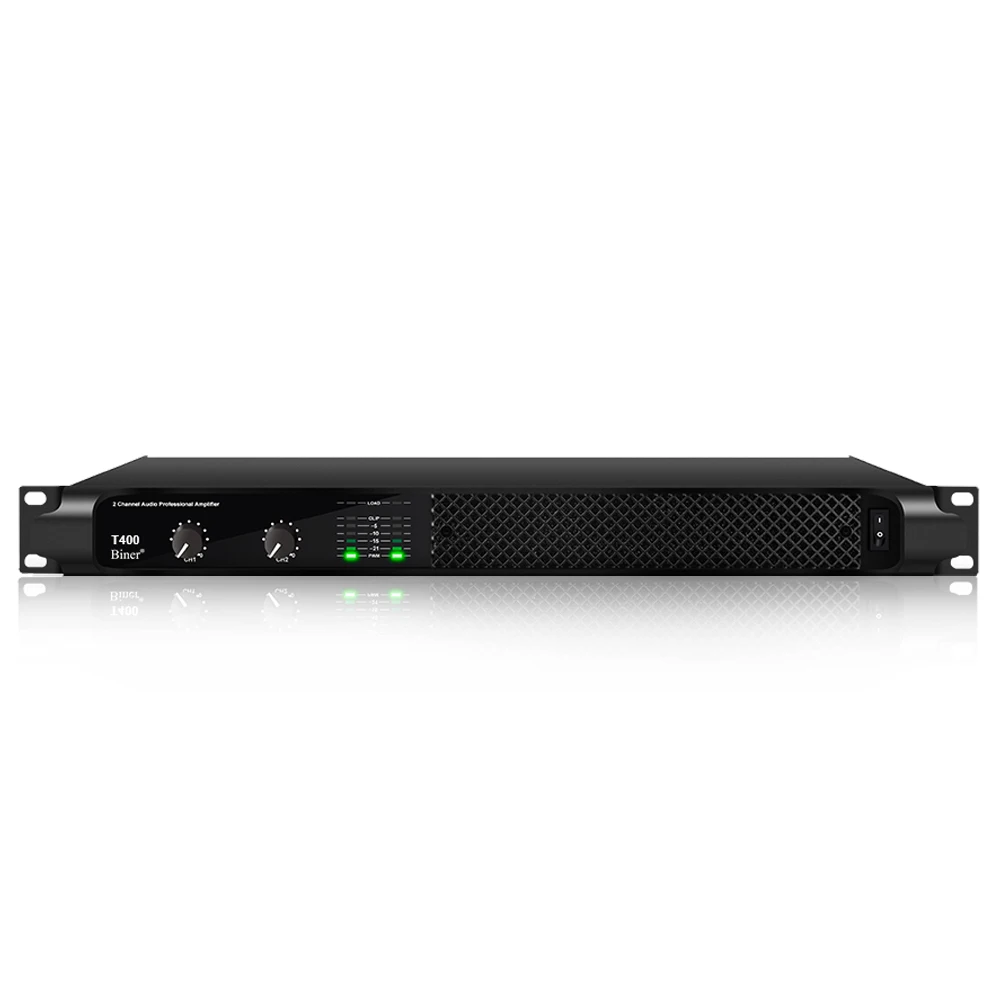 Professional 2 Channel Amplifier 500W*2 High Power Digital Post Power Amplifier For Stage DJ Band Live Show Performance Pro