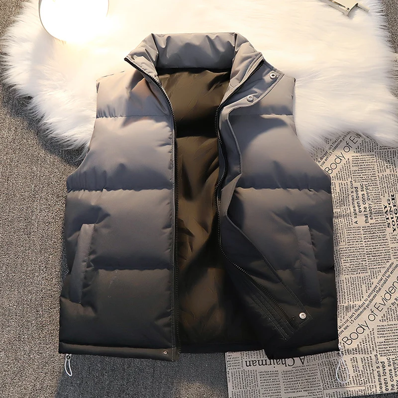 

Хлопковый жилет большого размера 5XL, утолщенный теплый мужской костюм высокого качества, модная повседневная одежда, Roupas Masculinas, популярные парки с воротником-стойкой