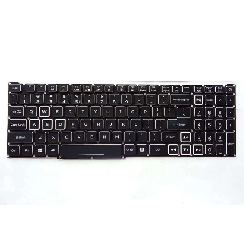 US Laptop Keyboard for ASUS Predator Helios 300 PH315-52 PH317-53 Nitro 5 AN515-43 AN515-54 N18C4