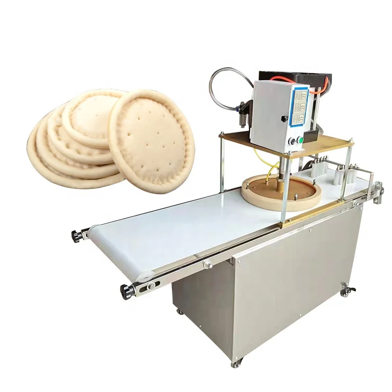 

Pneumatic Tortilla Pizza-Former Pancake Automatic 7en 1 Bread Pizza Crust Base Dough Pita Press Presser Form Naan Make Machine