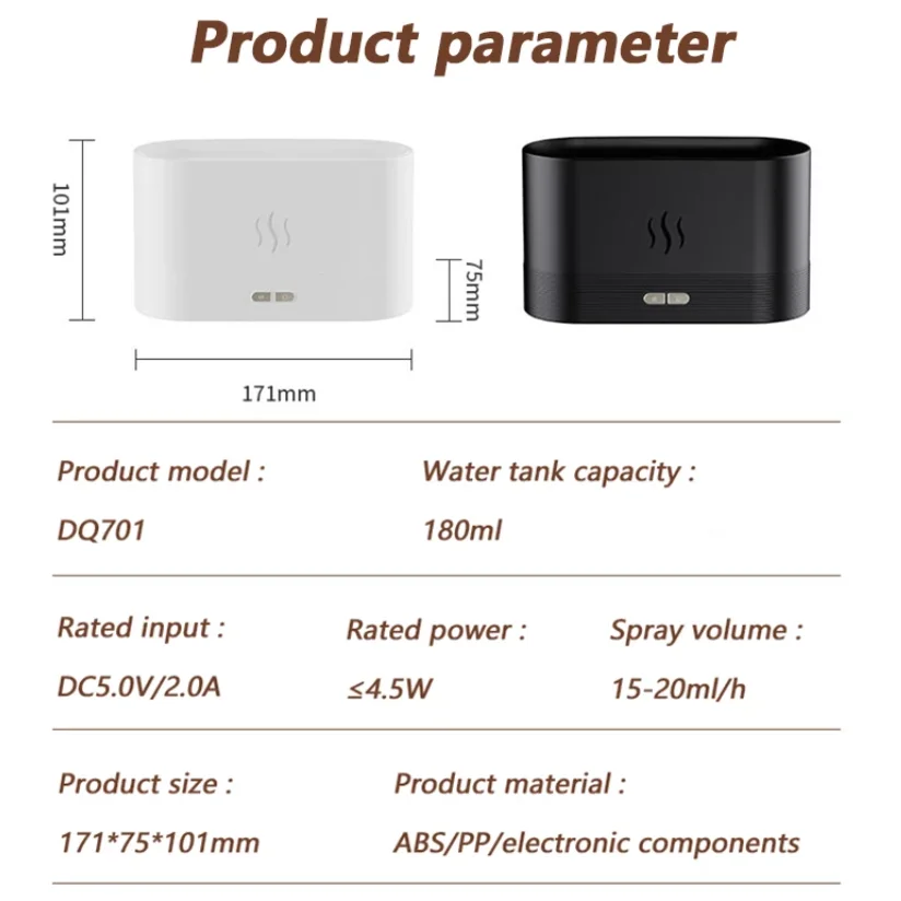180 مللي USB لهب الهواء المرطب المحمولة عبق زيت طبيعي ناشر رائحة الروائح آلة للمنزل مكتب سيارة