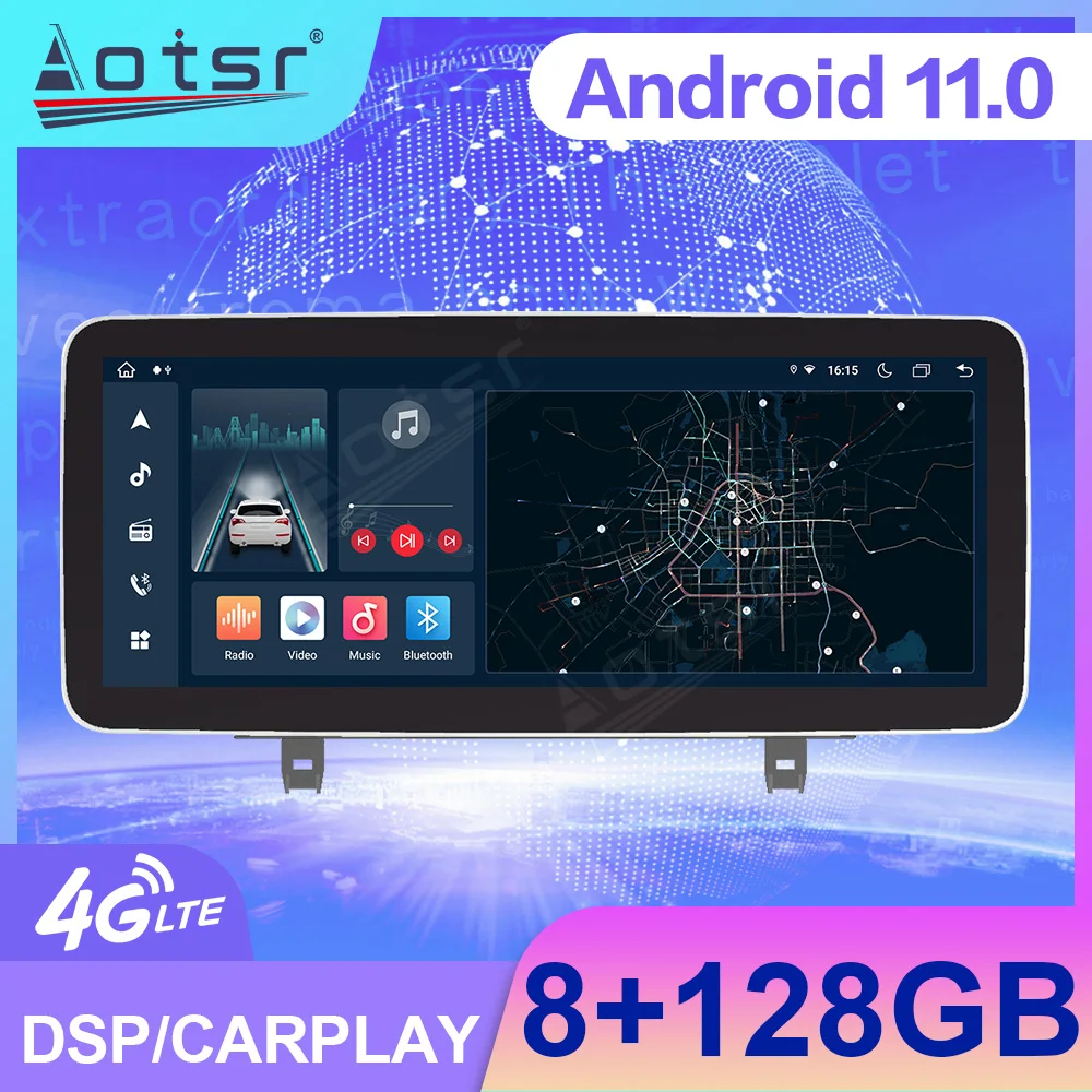 

Android 11 Car Radio For Mazda CX30 2020 2021 2022 LTE GPS Touch Screen Carplay Audio Central Multimedia Player Stereo Head Unit