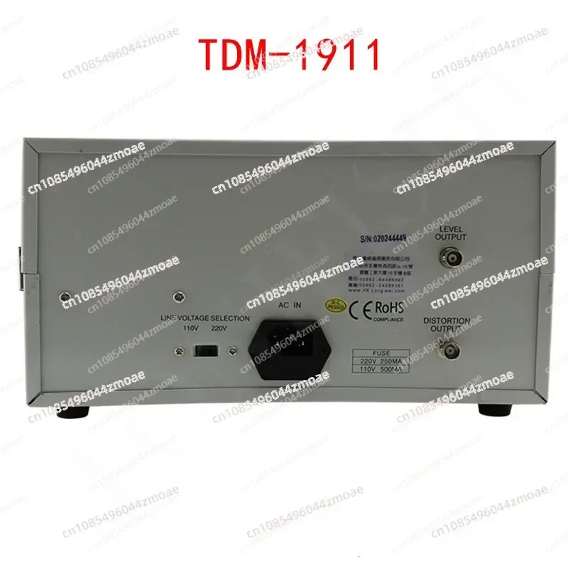 Model TDM-1911 Automatic Distortion Tester Type Automatic Distortion Tester Distortion Instrument