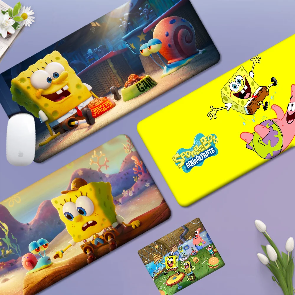 

S-Sponge Cute B-Bob Mousepad New Arrivals Gamer Speed Mice Retail Small Rubber Mousepad Size for big CSGO Game Desktop PC Laptop