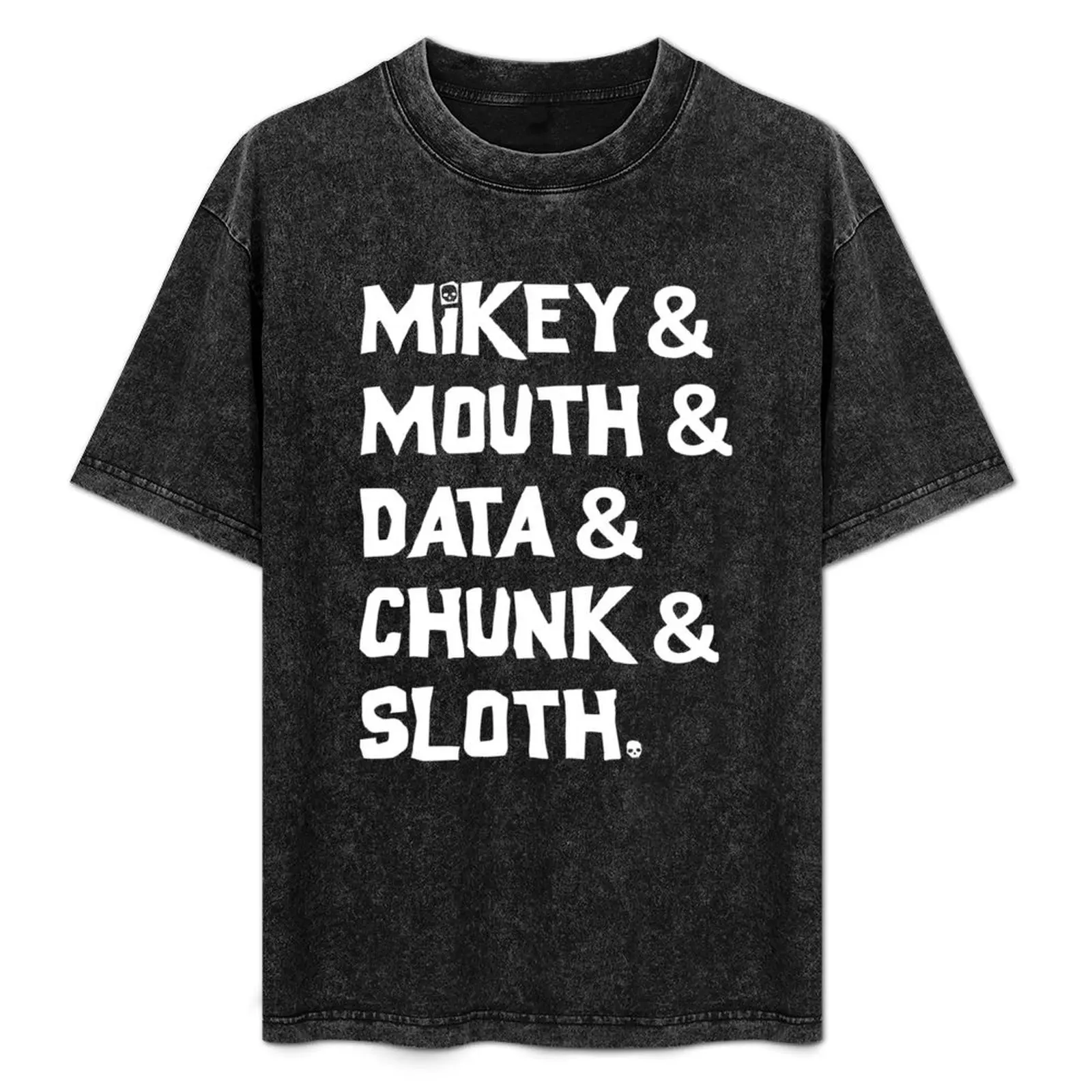 

The Goonies Cast T-Shirt Fashion Casual Short Sleeve T-Shirt