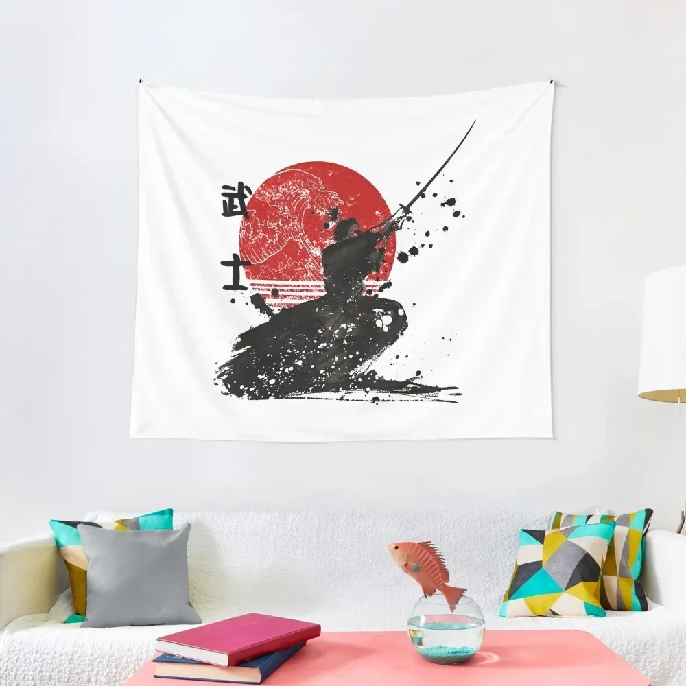 

Samurai The Ghost Design Ghost of Tsushima Game Anime movie film brava Warriors Tapestry Wall Coverings Wall Mural Tapestry