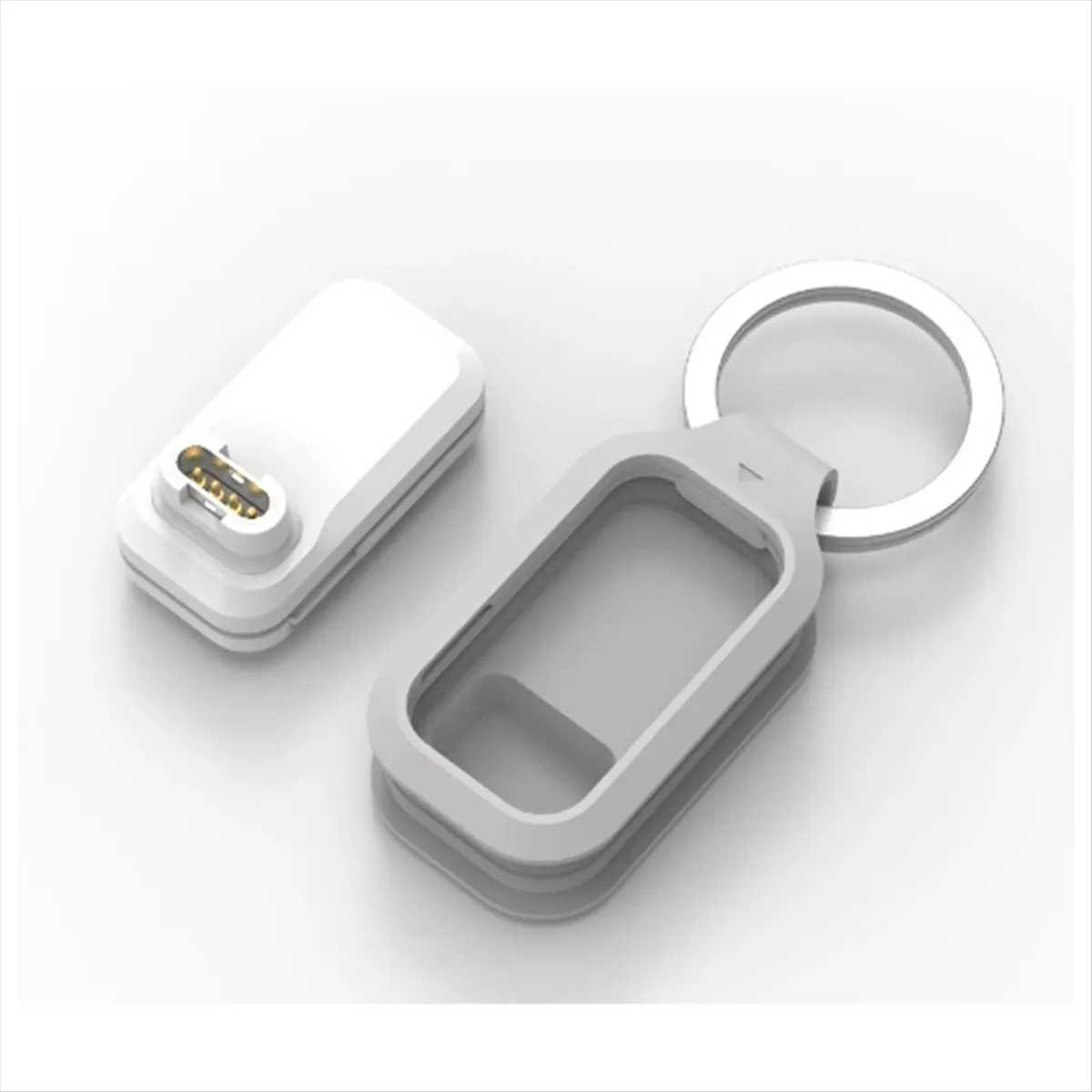 [2026 Trend]Charging Adapter Connector with Detachable Keychain for 5 6 7 8 Watches Dustproof Cover Secure on Fit 24BB