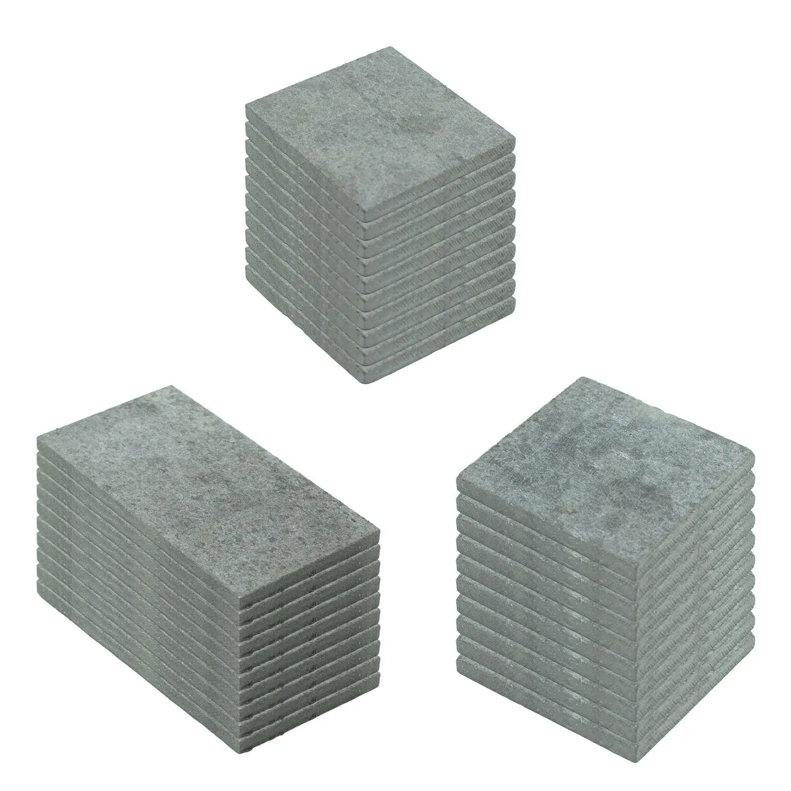 Cement Brick Square Panel for Model Building DIY Micro Landscape Display Art Project Cuttable Use