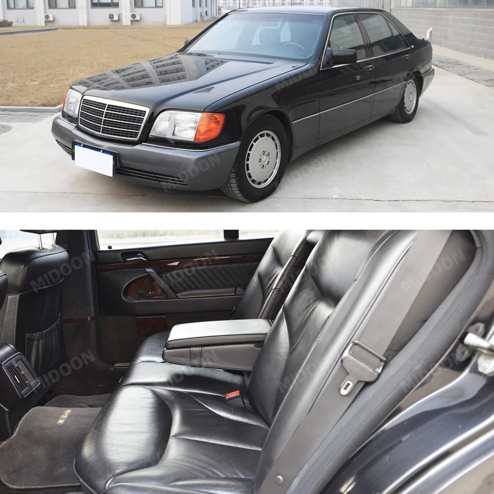 For Mercedes-Benz S600 W140 1991-1998 Custom Car Floor Mats Auto Carpet Cover Interior Details Accessories Protective Pad