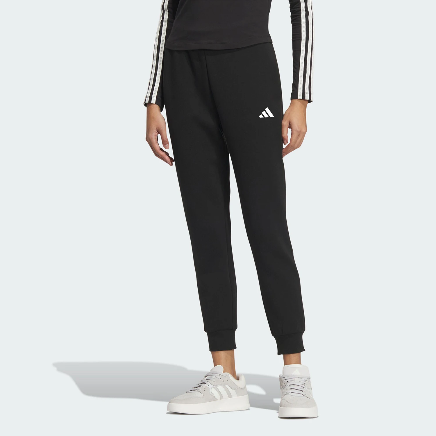 

Официальные женские зауженные брюки до щиколотки Adidas с логотипом DK PNT JL6280