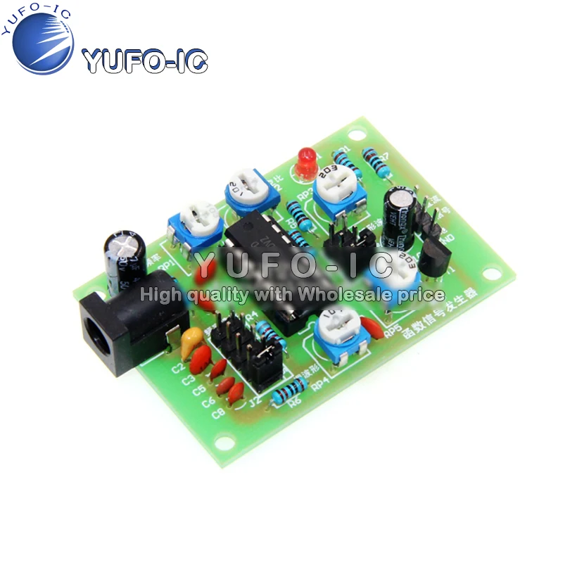 ICL8038 Function Signal Generator Kit Multi-channel Waveform Occurrence Electronic Production Practice DIY Bulk