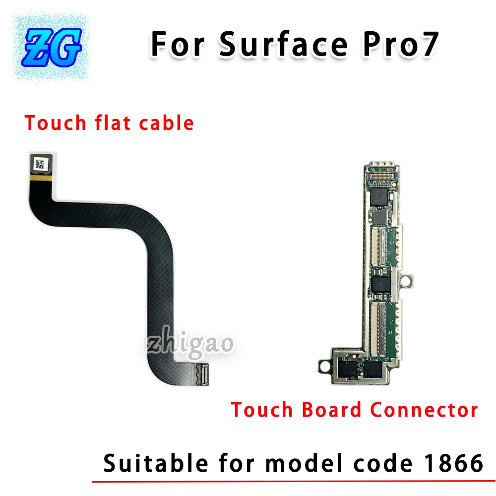 For Microsoft Surface pro7 Touch Screen Cable Touch Small Board 1866 Touch Flat Cable Touch Driver Board Connector