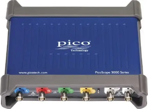 Pico 3403D picoscopio PC oscilloscopio 4 canali con FG/AWG,50 MHz