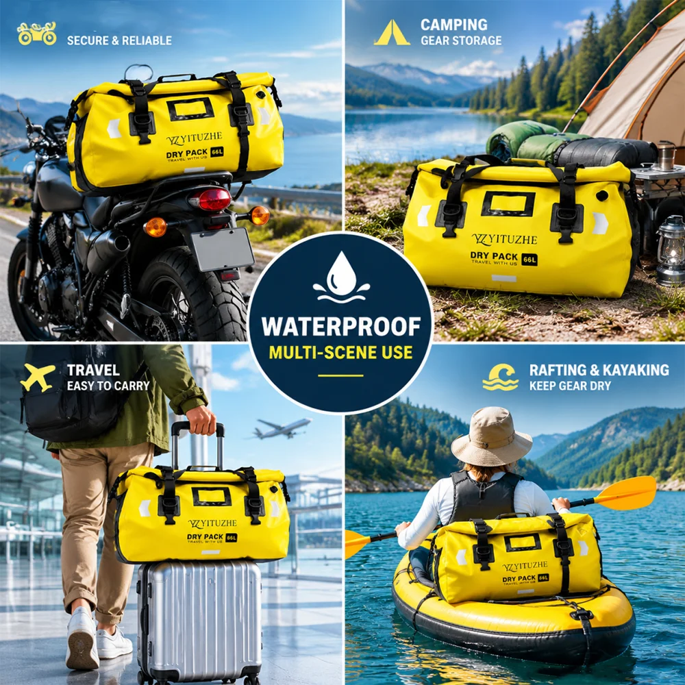 حقيبة سفر مقاومة للماء للرجال - مراجعة Motorcycle Gear Companies وسعره