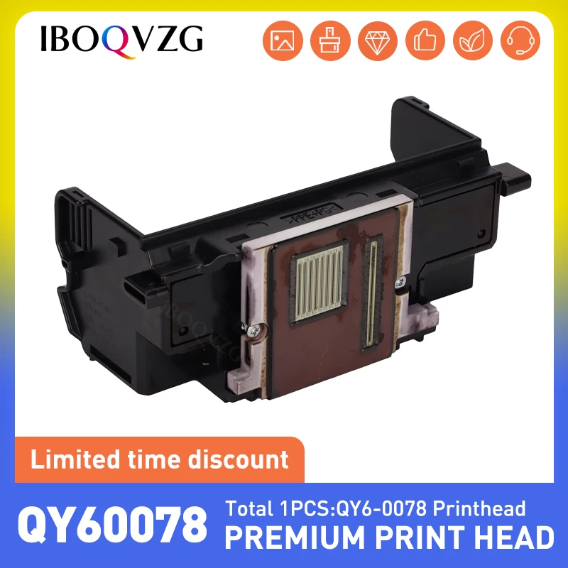 

QY6-0078 QY6-0078-000 Printhead Printer Print Head for Canon MP990 MP996 MG6120 MG6140 MG6180 MG6280 MG8120 MG8180 MG8280 MG6250