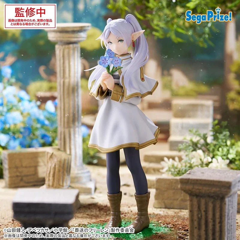 Mainan Model figur Anime asli baru di luar perjalanan SEGA Luminasta Frieren mainan koleksi figur aksi anak laki-laki PVC