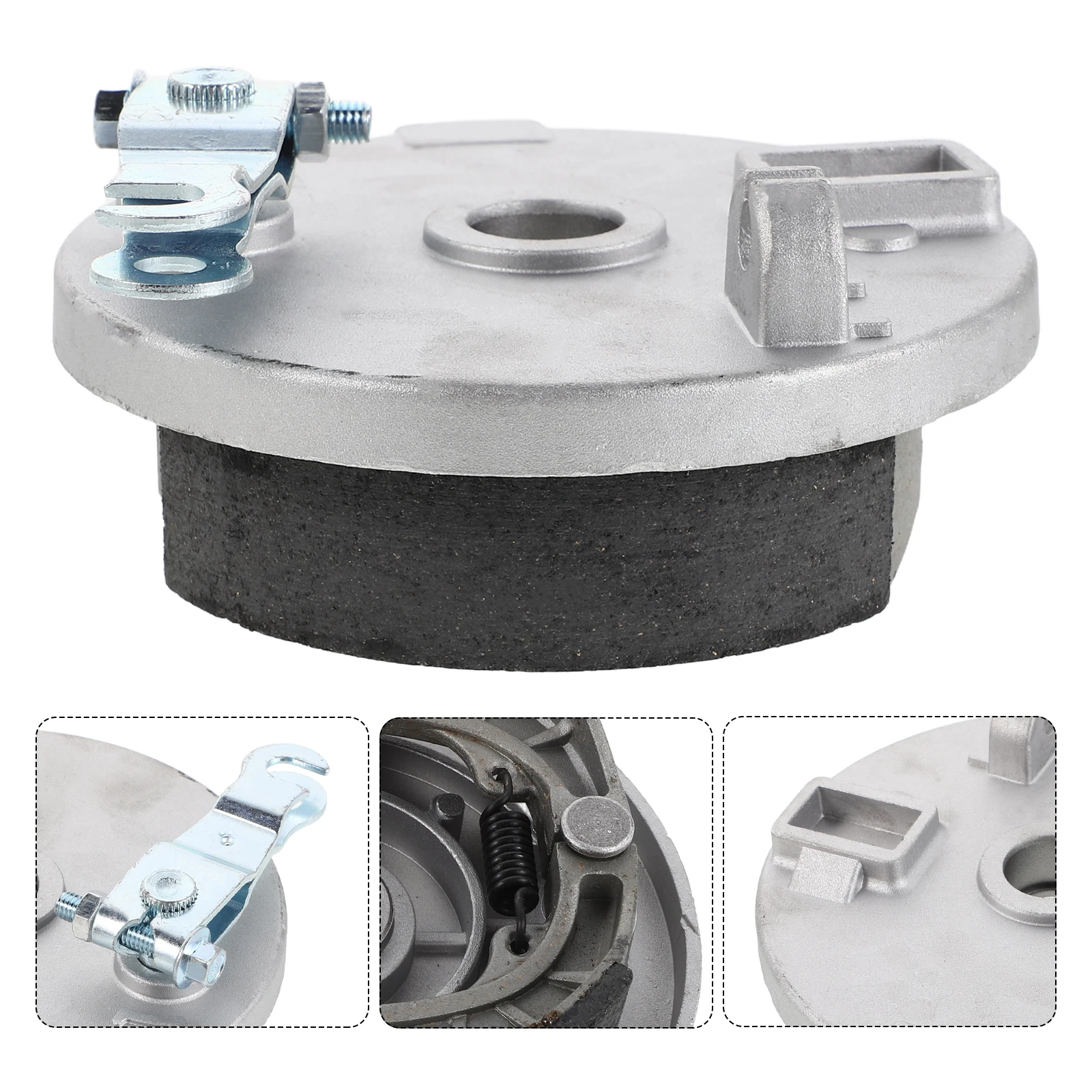 

Upgraded Metal Atv Front 125Cc-250Cc Durable Hub Protector For Off-Road Vehicles Enhanced Wear Resistant Drum Seat Cover Atv