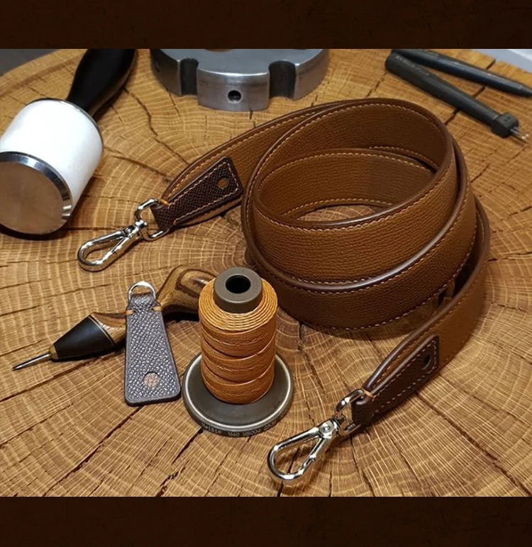 MeiSi Wax Thread Flax Line 0.35 0.45 0.55 0.65 Handmade Leather Woven Natural Environmental Protection (61-101 Color NO)