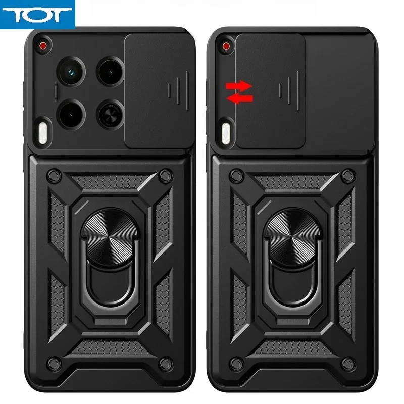 

Защитный противоударный чехол для слайд-камеры для Tecno Camon 30 Pro 30 Premier 5G, чехол-подставка с кольцом для Tecno Camon30 4G 30Pro