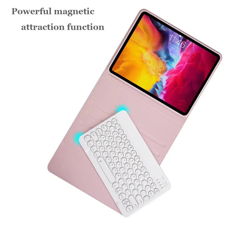 Imagem -03 - Capa de Teclado sem Fio Bluetooth Xiaomi Poco Pad Redmi Pad Pro 12.1 se 11 2023 10.61 12.4 Pro 11