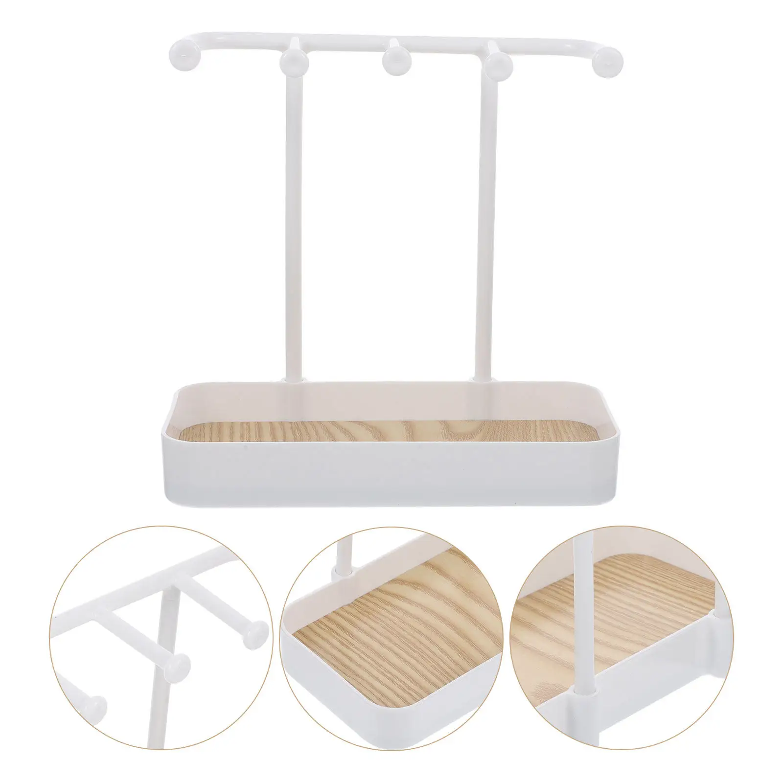 

Jewelry Stand Multi-Functional Organizer Display Rack for Necklace Earrings Bracelets Desktop Storage Earring Display Stand