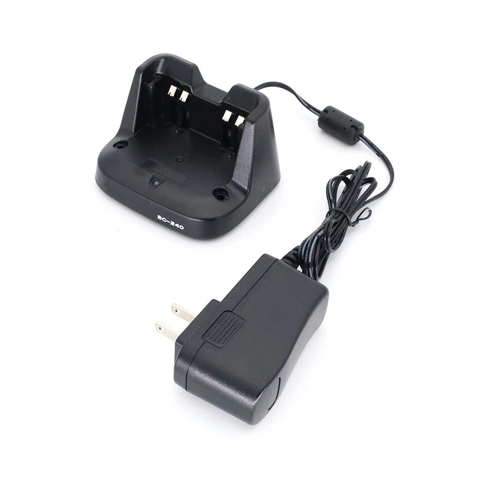 

BC-240 Walkie Talkie Battery Desktop Charger for ICOM IC-V86/U86 two way radio for BP-298 BP298 Battery Charger Accesories