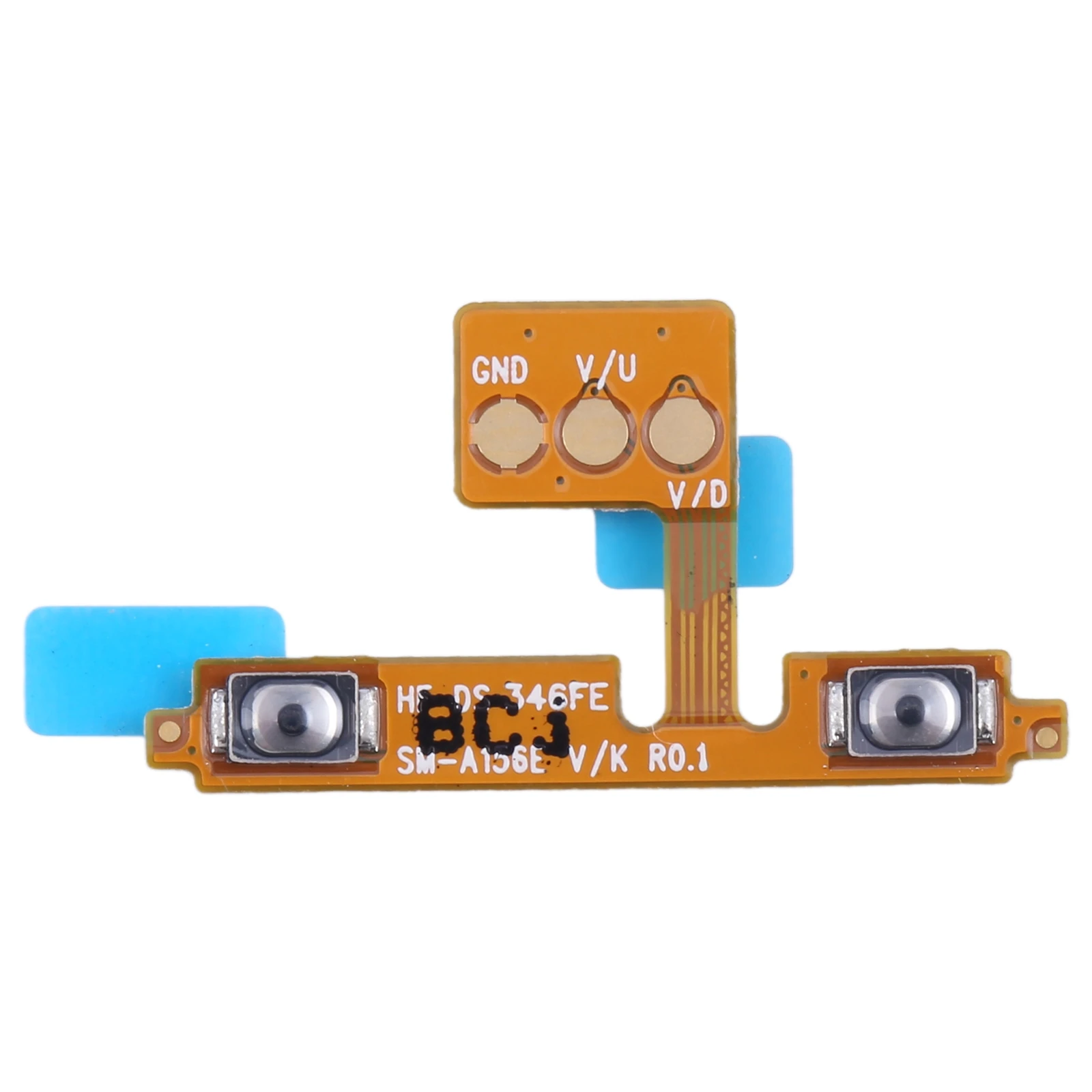Volume Button Flex Cable For Samsung Galaxy A15 5G SM-A156B Flex Cable Repair Replacement Part