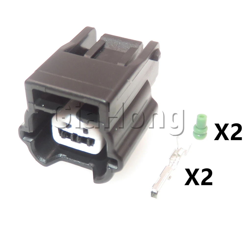 1 Set 2 Ways AC Assembly Car ABS Sensor Sealed Plug For Nissan 90980-38851 7282-8851-30 7283-8851-30 Automobile Cable Connector