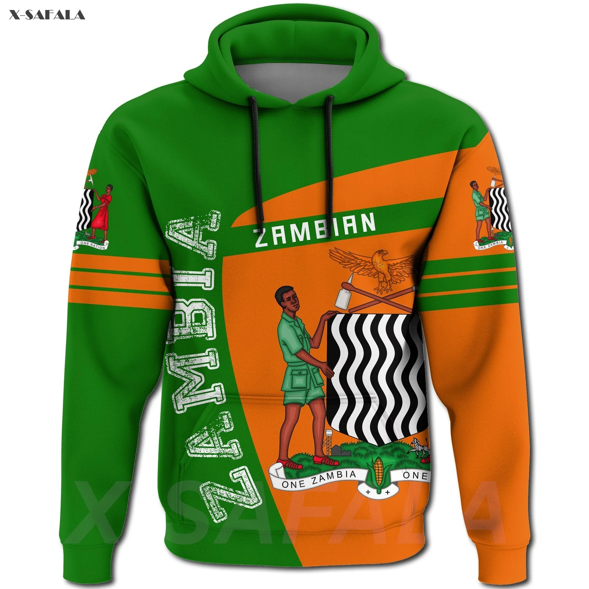 Africa Country Mozambique Namibia Niger 3D Over Printed Hoodie Man Women Zipper Pullover Sweatshirt Jersey Streetwear Tracksuits