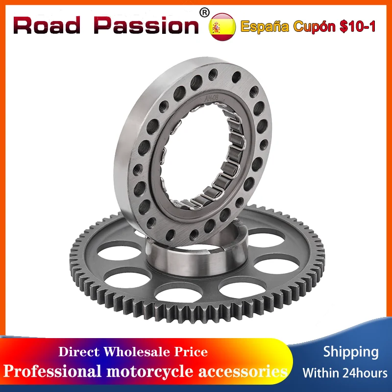 Conjunto de embrague de arranque de motocicleta Road Passion para Ducati SuperBike 1098 S 1198 S 749 848 Hypermotard Multistrada 1100 1200 EVO ST3