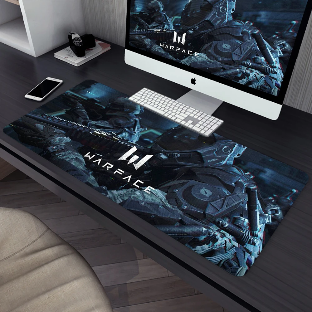 Warface Large Gaming Mouse Pad Computer Mousepad PC Gamer Laptop Mouse Mat Office Mausepad XXL Carpet Keyboard Mat Desk Pad