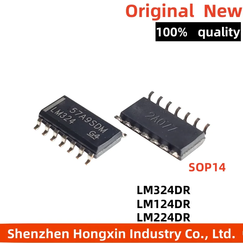 

10 pieces LM324DR LM224DR LM124DR DT DR2G DG SOP14 operational amplifier