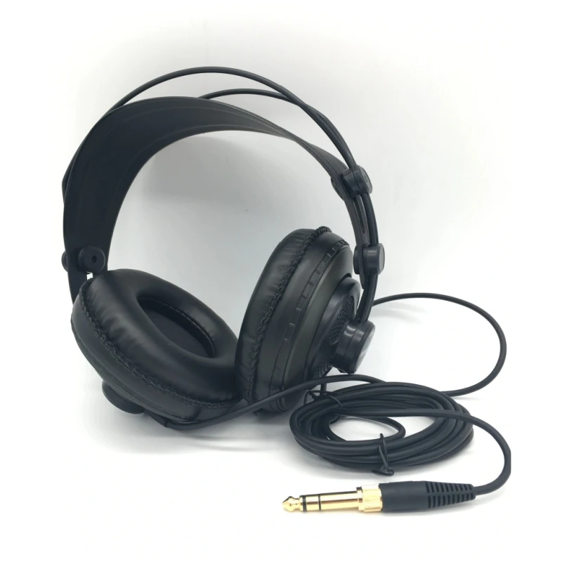 Hot Samson SR850 Semi-Open-Back Studio Headphone Dynamic Professional Monitor Headset with leather ear cup,without retail box