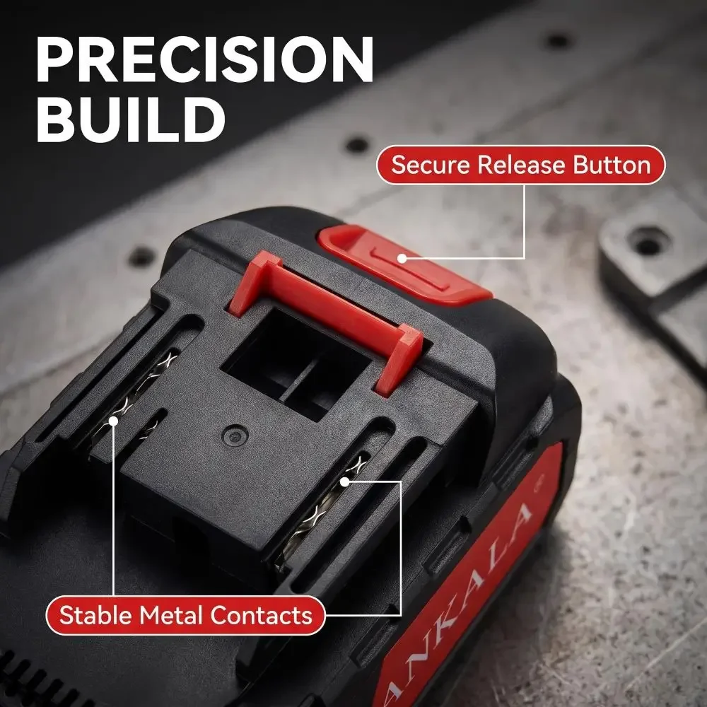 2026 New for Makita 21V 5S1P Lithium Ion Battery Pack 3500mAh Fast Charging with Safety Certification for Drill Drive Tools