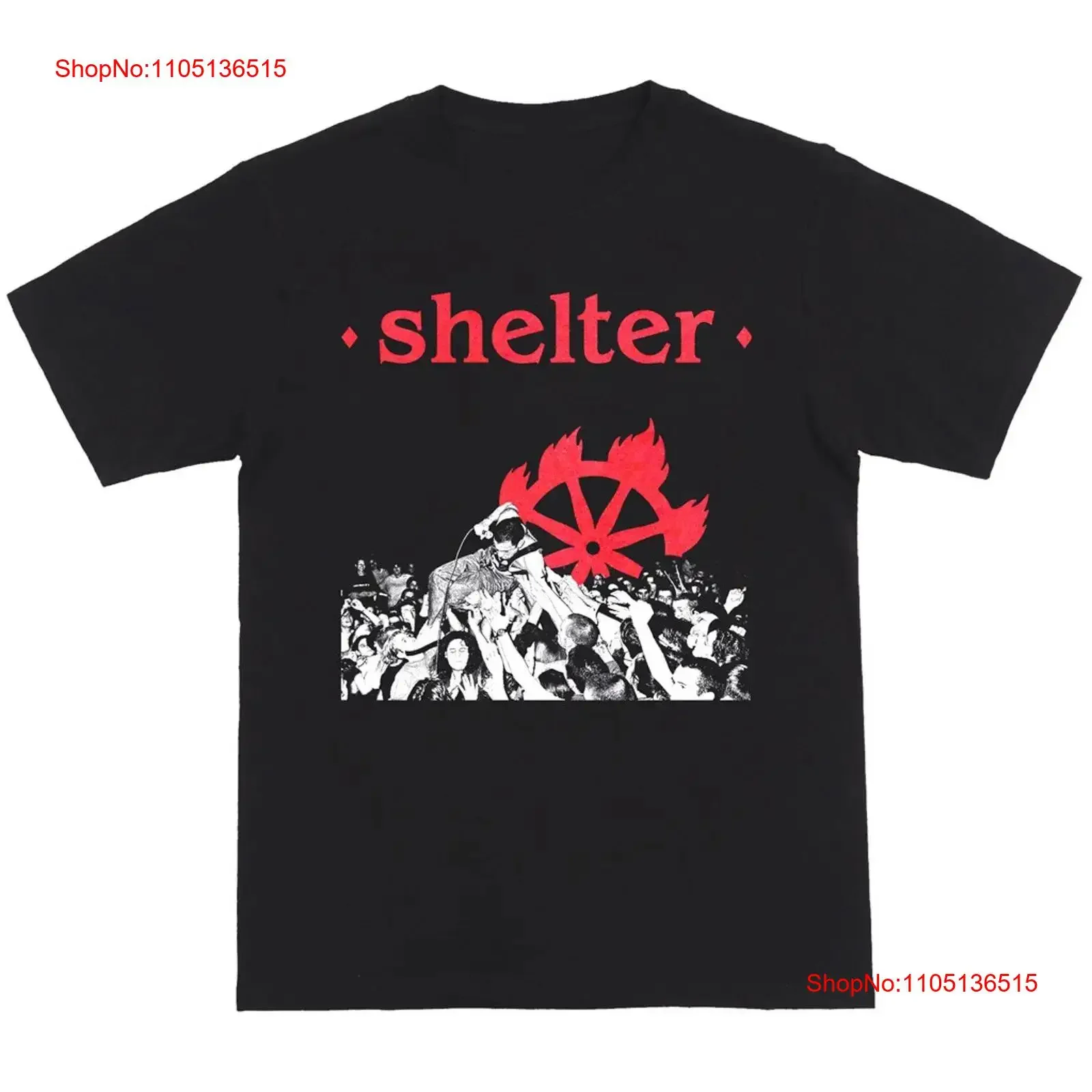 

Shelter Band Live In Concert Хлопковая черная футболка всех размеров для мужчин TU414 винтажная стираная унисекс стильная удобная мужская повседневная футболка