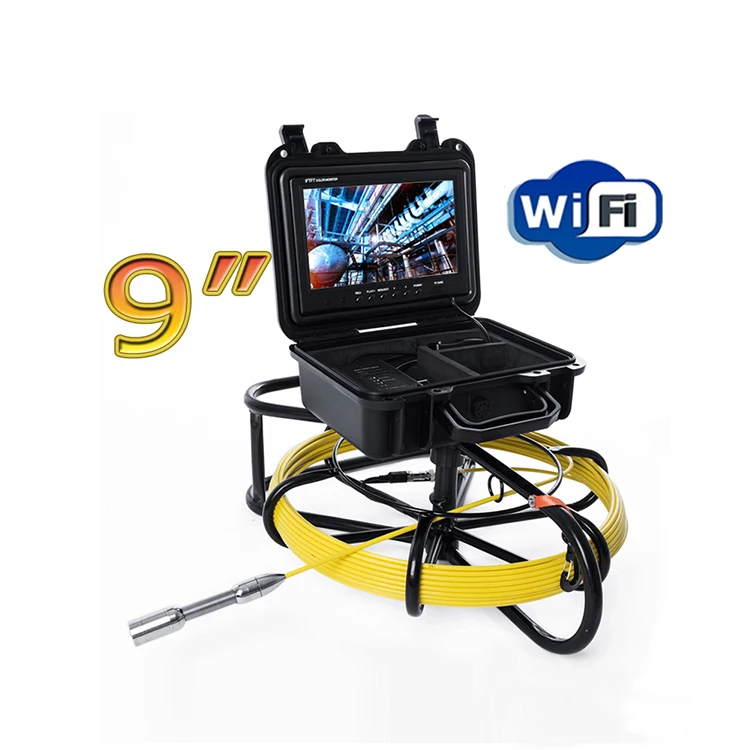 Wifi Function CCTV Water Well Inspection Camera 50M WP9600A