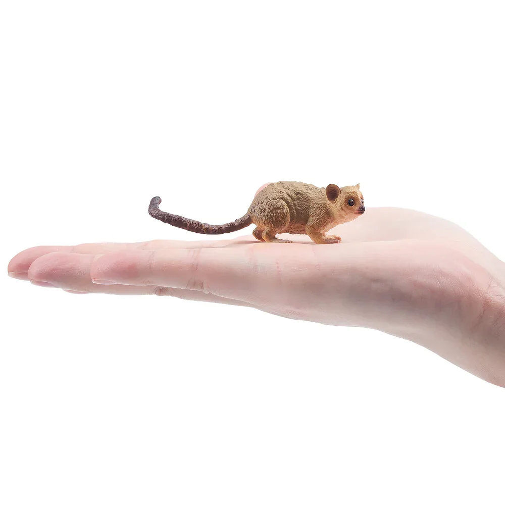 Toymany Simulation Madame Berthe's Mouse Lemur Madagascar Animal Model Toy Mini Figures Dolls Action Figurines Toy Children Gife