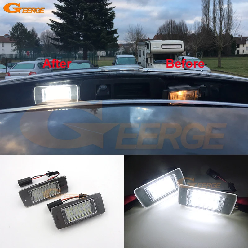 

For Opel Astra J Sports Tourer Estate 2010 2011 2012 2013 2014 2015 No Error Ultra Bright Smd Led License Plate Lamp Light