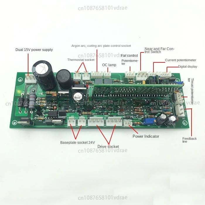 

Welding Machine Control Board ZX7-400 Inverter DC Welding Machine Long Strip MOS Pipe Welding Machine Circuit Board