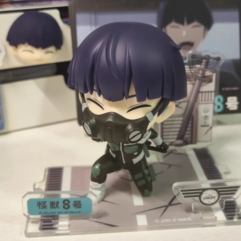 

Новый Кайдзю No. 8 Фигурка Сусуке Хосина Сменная Голова Сидячая Поза Кайдзю No. 8. Аниме Периферийный Настольный Декор Игрушка Вентиляторы Подарок