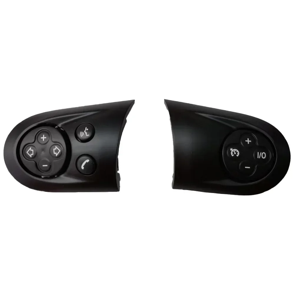 

Stylish Black Steering Wheel Control Cover for BMW For MINI For Cooper R55 R56 R60 Enhanced Control Long lasting Durability